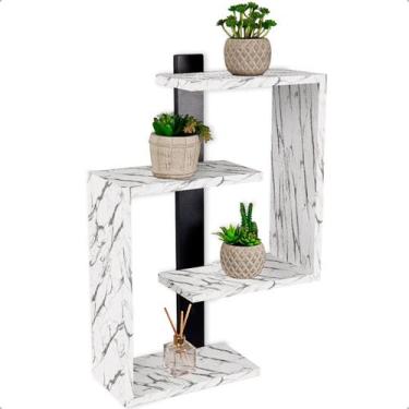 Imagem de Prateleira Nicho Suspenso Decorativo De Parede Madenza - Loja da Isa, 