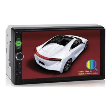 Imagem de Central Multimidia Mp5 7 Universal E-tech Light Bt C/ Botão - Congratu