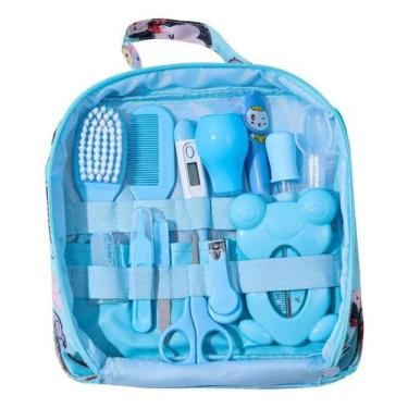 Imagem de Kit Higiene Cuidados Saúde Bebê Recém Nascido 13pc Cor Rosa - Congratu