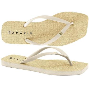 Imagem de Chinelo Dedo Ramarim 231237 Feminino - Dourado-Feminino