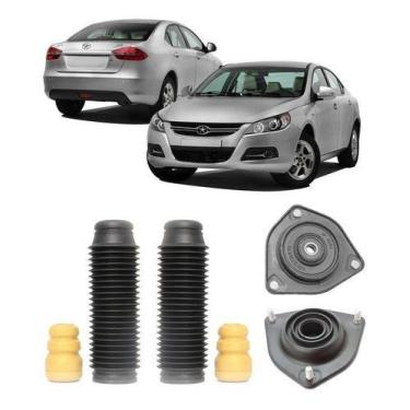 Imagem de Kit Coxim Amortecedor Dianteiro Jac J5 2016 2017 2018 2019 - QualyKits