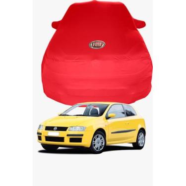 Imagem de Capa de Carro Fiat Stilo Tecido  Lycra Premium - Cadilhe Capas, Vermel