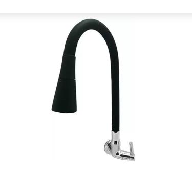 Imagem de Torneira de Cozinha Gourmet Flexível de Parede 2 Jatos 1-4 de Volta em Plástico ABS Pre...