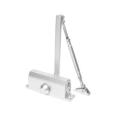 Imagem de Mola para Porta A530 F3 Funcionamento mecânico-hidráulico Termostático Aço Reversível Braços Ajustáveis Prata Soprano