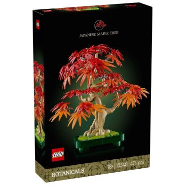 Imagem de Lego Icons - árvore De Bonsai De Bordo Vermelho Japonês - Botanical Collection - 474 Pe...