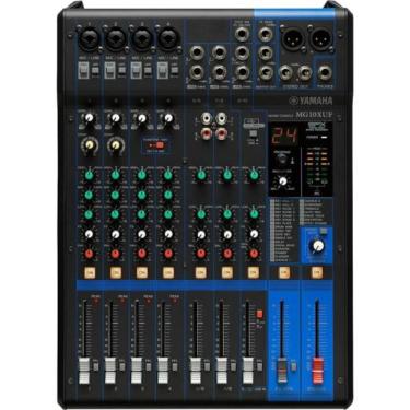 Imagem de Mesa de Som MG10XUF com 10 Canais e Entrada USB 192KHZ para Gravação, Efeitos SPX, Chas...