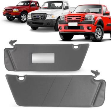 Imagem de Par Quebra Sol Ranger 1997 a 2012 Bolsa Cinza - NEWTEC