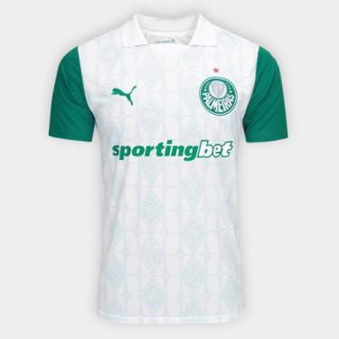 Imagem de Camisa do Palmeiras II 2026 Torcedor Branca - Camisa Fan, P