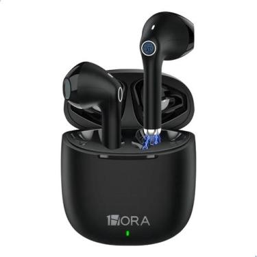 Imagem de Fone De Ouvido Sem Fio Bluetooth 5.3 Grave 1hora Tws Usb C, Preto