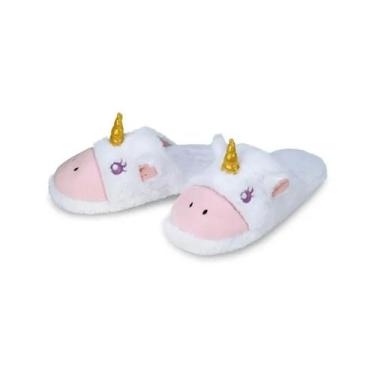 Imagem de Pantufa Chinelo de Unicórnio Tamanho 36/37 Importway IWPUBR3637