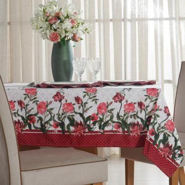 Imagem de Trilho de Mesa Facile Repelente à Água 40x140cm - Bene Casa, Flowers