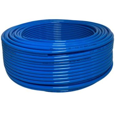 Imagem de Mangueira Pneumática Flexível 10mm Tubo Pu 1 Rolo 100 Metros - AKME
