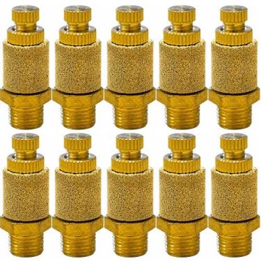 Imagem de 10 silenciador com controle de fluxo rosca 1/8 bsp - AKME