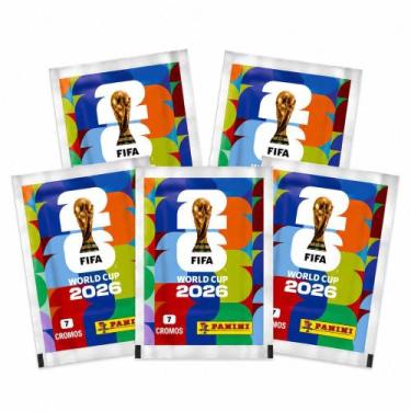 Imagem de Kit Início do Jogo 5 Envelopes de Figurinhas Oficial Panini - Copa do 