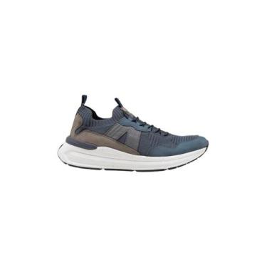 Imagem de Tênis Democrata Denim Brad 527103 Ultra Light Azul, Azul, 39