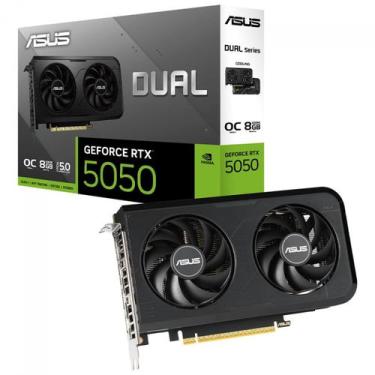 Imagem de Placa de Vídeo Asus Dual NVIDIA GeForce RTX 5050 OC, 8GB, GDDR6, DLSS,