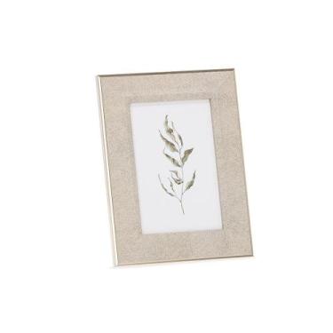 Imagem de Porta Retrato Bege com Dourado - Mart