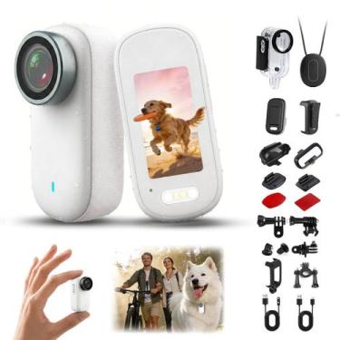 Imagem de Mini Câmera Corporal DOLLRANK 4K 120 Grande Angular à Prova d'Água