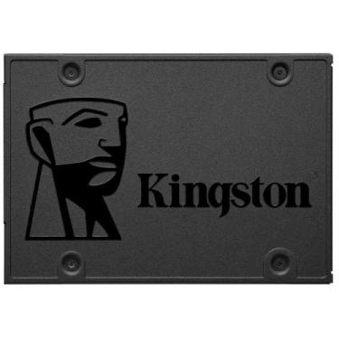 Imagem de SSD Kingston A400, 240GB, SATA III, 2.5, Leitura: 500MB s, Preto - SA4