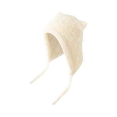 Imagem de Gorro De Inverno Em Veludo De Mink Com Orelhas De Urso Para Mulheres E