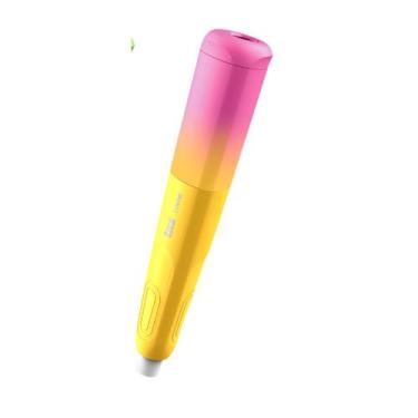 Imagem de Caneta Borracha + Apontador com Depósito Trendz - Cores Sortidas - TRI