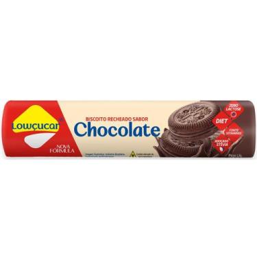 Imagem de Biscoito Recheado Lowçucar Zero Açucares Sabor Chocolate 120g