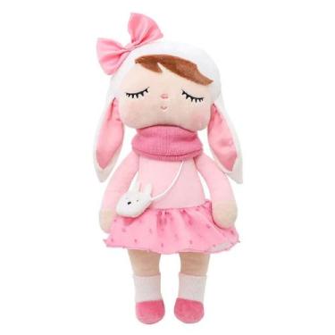 Imagem de Boneca Metoo Doll Original Angela Bichos Floresta Coelha 35cm - Metoo 