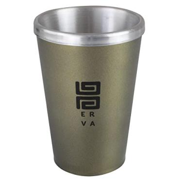 Imagem de COPO TERMICO ALUMÍNIO BLACK ERVA 300ML DOURADO