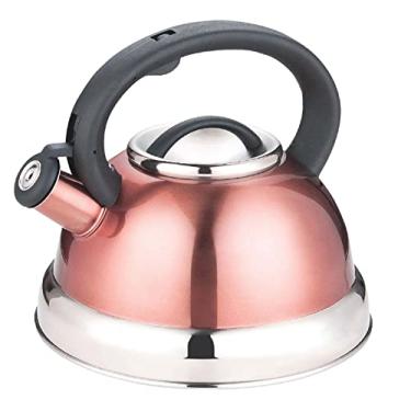 Imagem de Chaleira com Apito Crown em Aço Inox Rose Gold 3l Wincy