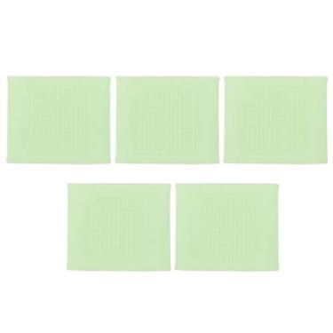 Imagem de Luva de dedo de golfe, capa de manga de dedo de borracha acessório de golfe 5 peças para proteger eficazmente seus dedos(Senhoras - Verde Claro)