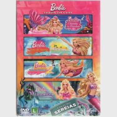 Imagem de Dvd - Coleção Barbie Sereias (4 DVDs)