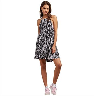 Imagem de Volcom Vestido Cami feminino com avental lateral frontal, Multi, M