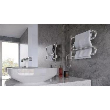 Imagem de Aquecedor Toalhas Térmico Seccare Inox Articulado Compacto