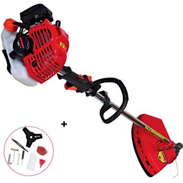 Imagem de Roçadeira Kawashima KW 33-T com Motor Monocilíndrico 2T M-3300 33cc Á Gasolina 32,6CC 12000RPM