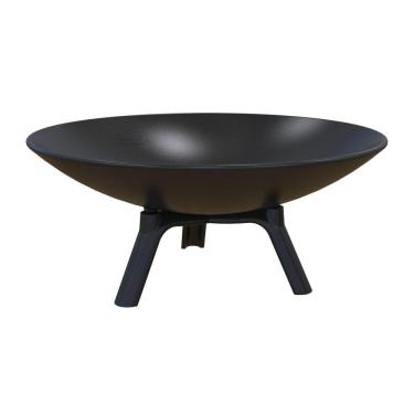 Imagem de Lareira Braseiro Jardim Ferro Externa Interno Portátil Preta