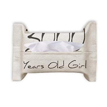 Imagem de 3000 Years Old Girl Age Art Deco Presente Fashion Papel Toalha Facial Lenço Saco Guardanapo