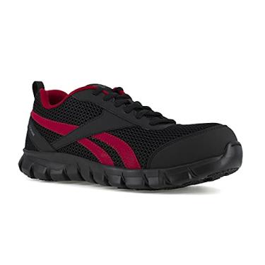 Imagem de Reebok Work Sublite Cushion Safety Toe Athletic Work Shoe Industrial, Black