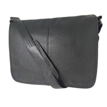 Imagem de Bolsa Pasta Carteiro Masculina Tiracolo De Couro Legítimo