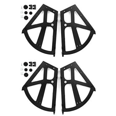 Imagem de Dobradiça de gaveta de sapato, 4 peças, 26 x 20 cm, dobradiças para armário de sapatos, dobradiças para armário de gavetas, acessórios de substituição para quarto, sala de estar