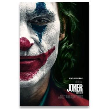 Imagem de Poster Decorativo 42cm X 30cm A3 Brilhante Coringa Joker Batman - Bd N