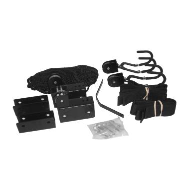 Imagem de attwood Sistema de elevação multifuncional 11953-4 para caiaques, canoas e bicicletas, acabamento preto