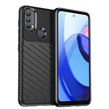 Imagem de YUNCHAO Caixa de telefone Para Motorola Moto E20 / E30 / E40 à prova de choques TPU Soft Thone Case capa para celular