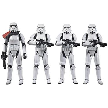 Imagem de Star Wars Coleção Vintage Stormtroopers Hasbro Pulse Exclusive Action Figure Pacote com 4