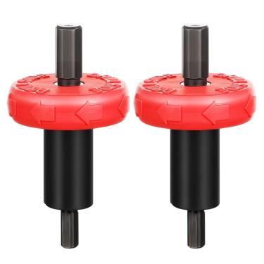 Imagem de Saipe 2 peças de adaptador de broca de motor elétrico broca de partida elétrica compatível com botão de plugue Troy, aparadores de corda, sopradores de folhas, cultivadores, equipamentos portáteis