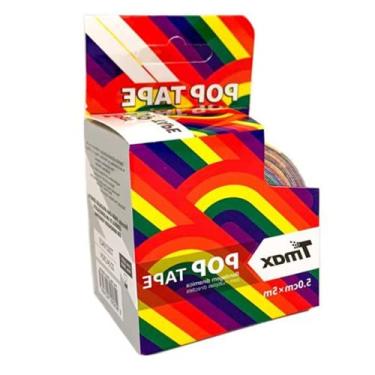 Imagem de Bandagem Elástica Adesiva Tmax 5cm x 5m - Arco-Iris