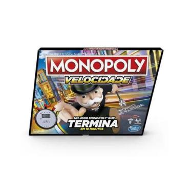 Imagem de Jogo Monopoly Speed E7033 Jogo De Tabuleiro Com Cronômetro - Hasbro