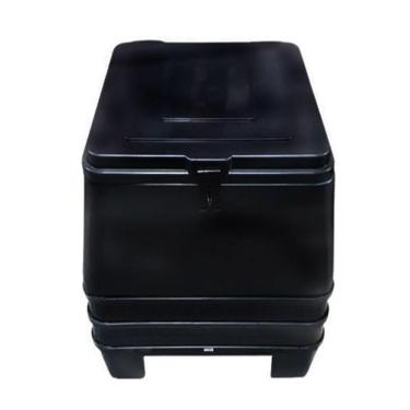 Imagem de Bau Motoboy Reforçado 126 Litros Preto - Omega MN3