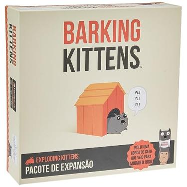 Imagem de Galápagos, Exploding Kittens: Barking Kittens (Expansão), Jogo de Cartas Casual, 2-5 jogadores, 15min