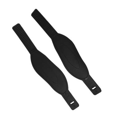 Imagem de Tachiuwa 2x Correias de Pedal de Bicicleta de Exercício Correias de Pedal para Bicicleta de Exercício de Ciclismo