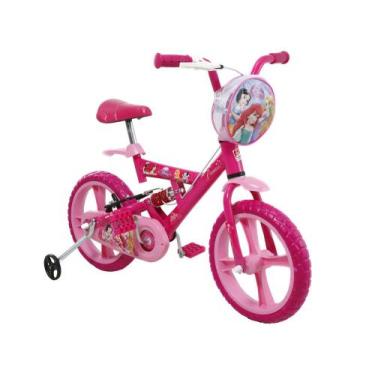 Imagem de Bicicleta Infantil Bandeirante Princesas X-Bike    - Pink Aro 14